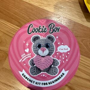 Crochet Kit for Beginners - Pink Teddy Bear